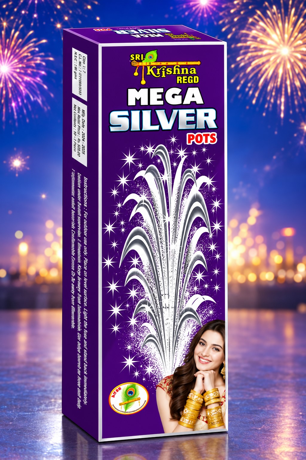 Mega Silver Pots