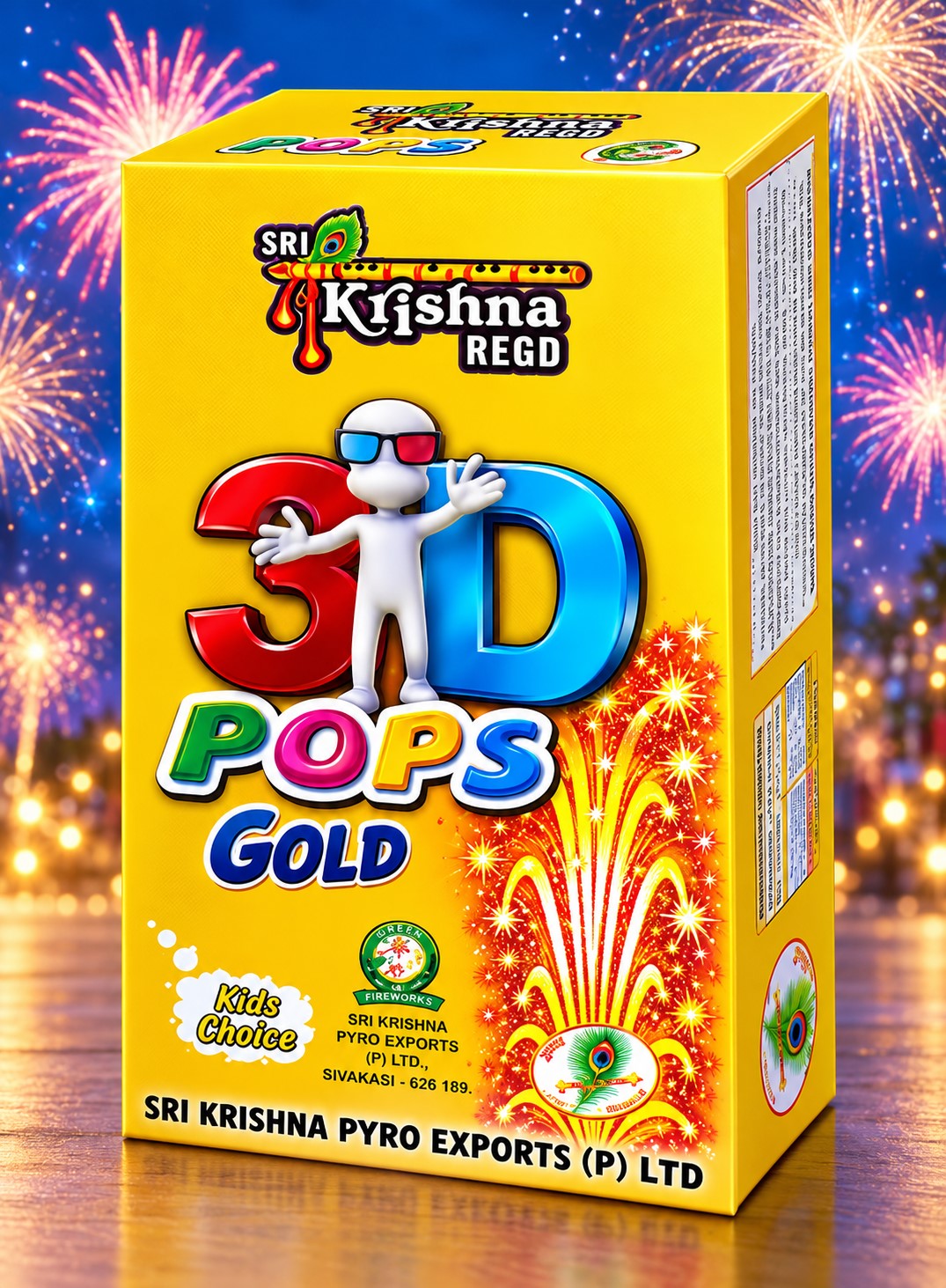 3D Pots Gold
