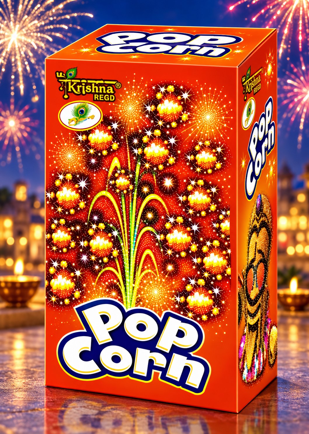8” Pop Corn